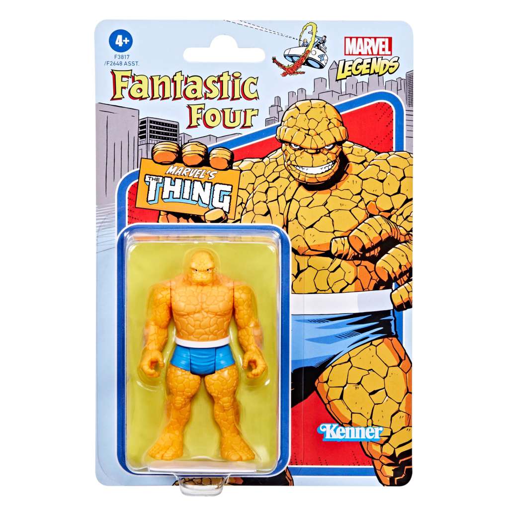 Marvel Legends Retro The Thing Action Figure hasbro