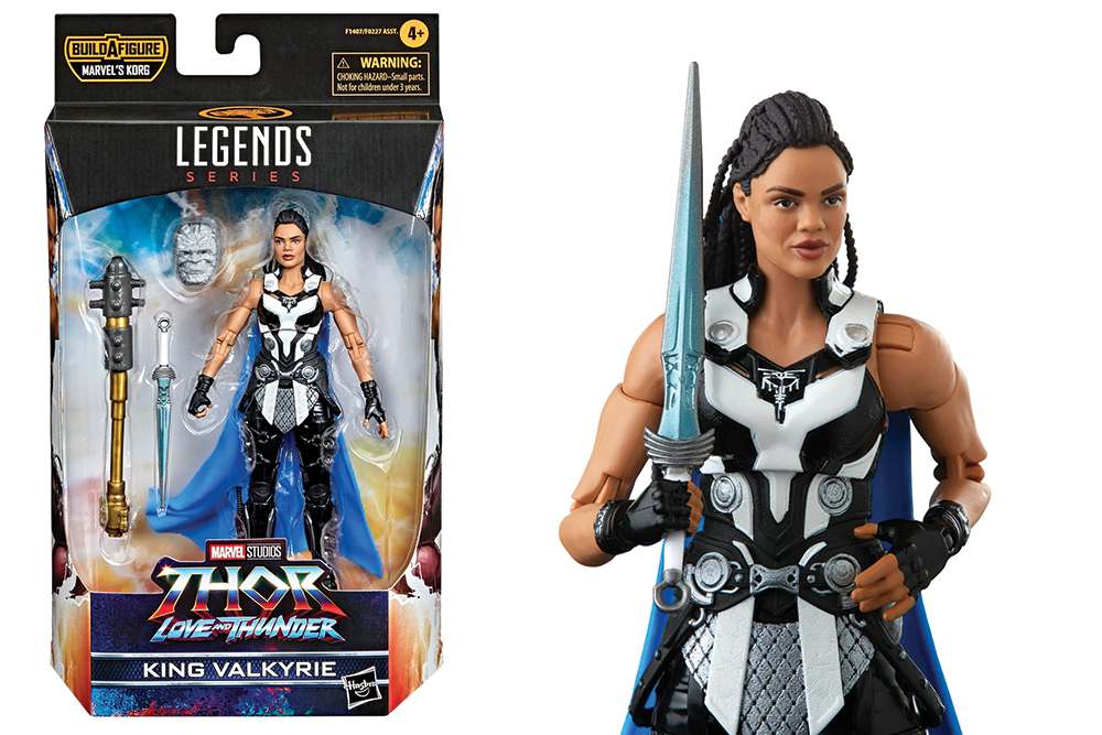 Marvel Legends Thor Love and Thunder King Valkyrie Actionfigur hasbro