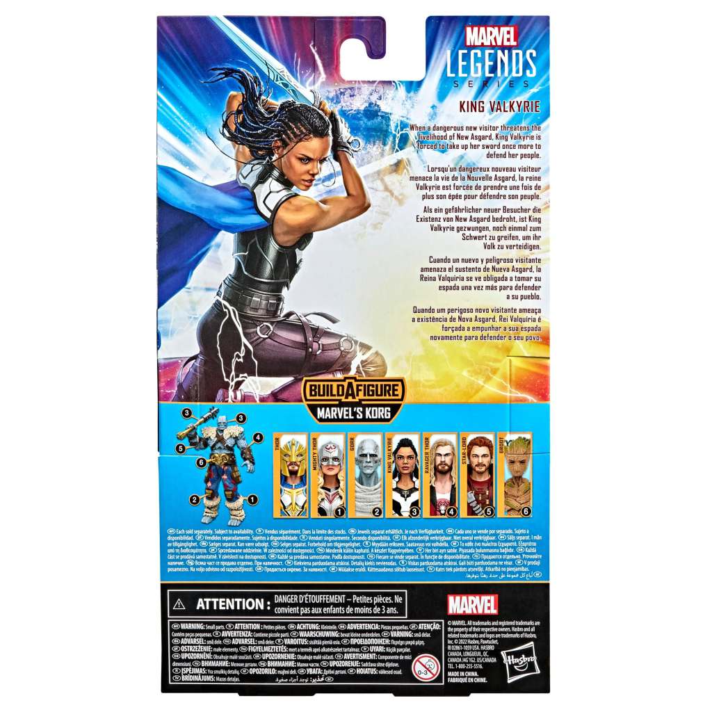 Marvel Legends Thor Love and Thunder King Valkyrie Actionfigur hasbro