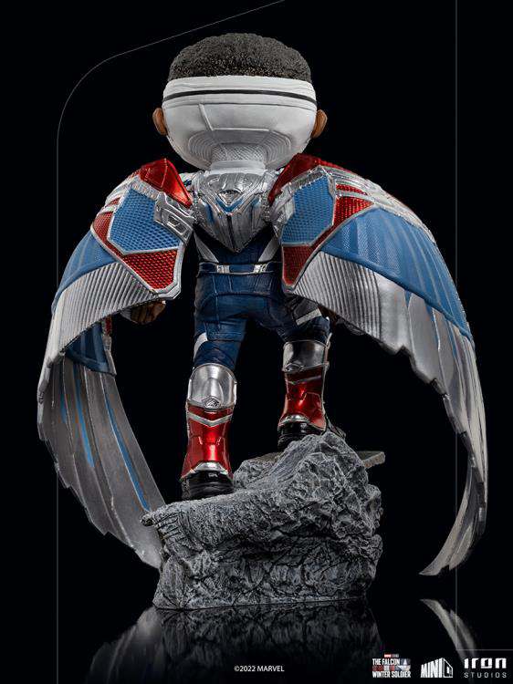 Captain America Sam Wilson Mini Co Figur iron studios