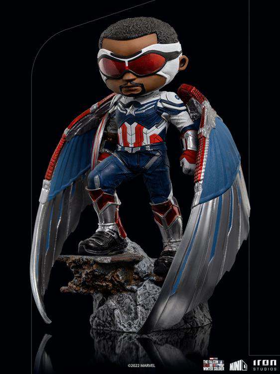 Captain America Sam Wilson Mini Co Figur iron studios
