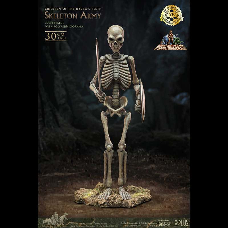 Ray Harryhausen Skeleton Army Statue star ace