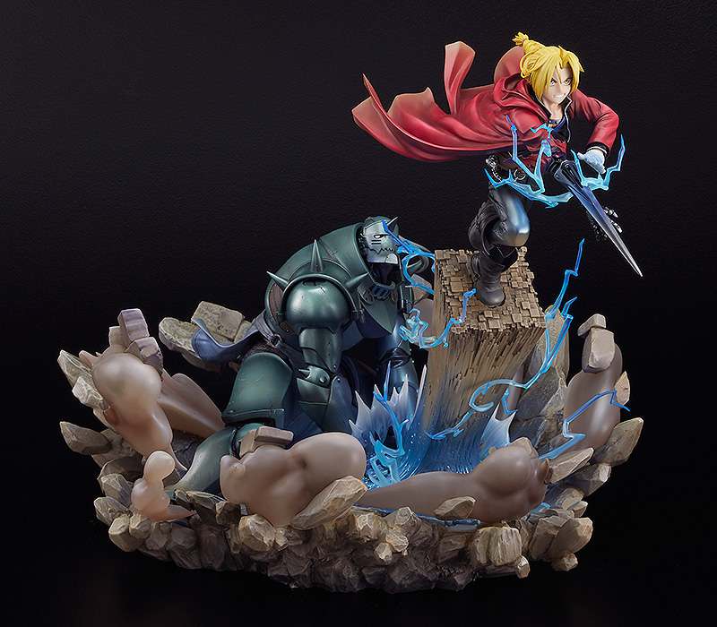 Fullmetal Alchemist Edward & Alphonse Resin Staty goodsmile fr