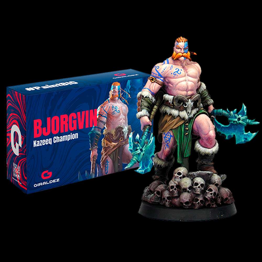 AG Miniatures Bjorvin The Barbarian 32mm ag miniatures