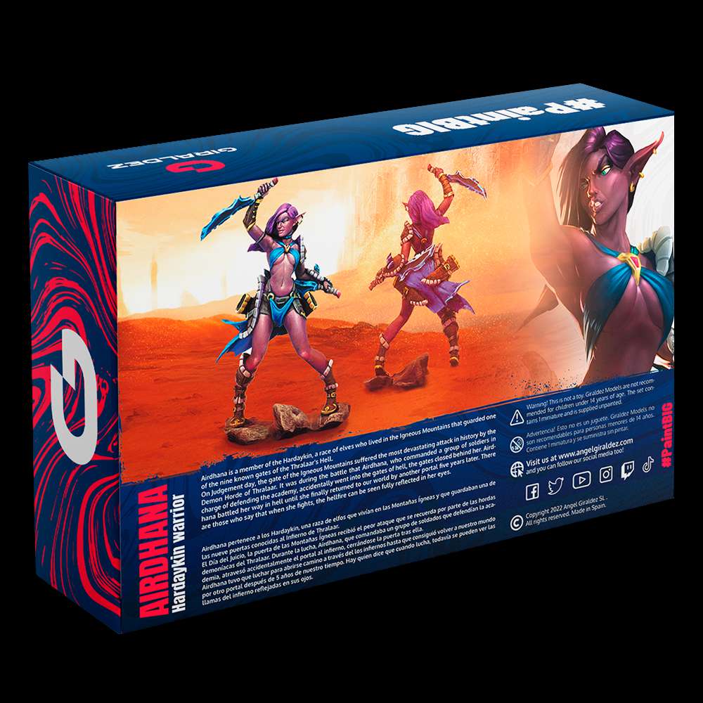 AG Miniatures Airdhana The Murderess 32mm ag miniatures