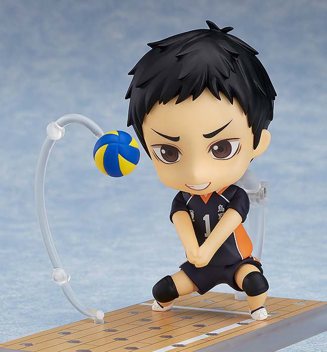 Haikyu!! Daichi Sawamura Nendoroid Rerun orange rouge