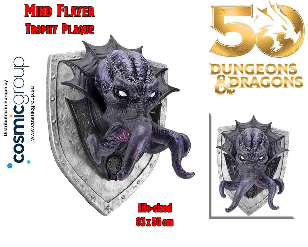 Mind Flayer Trophy Plaque - Dungeons & Dragons Replica wizkids