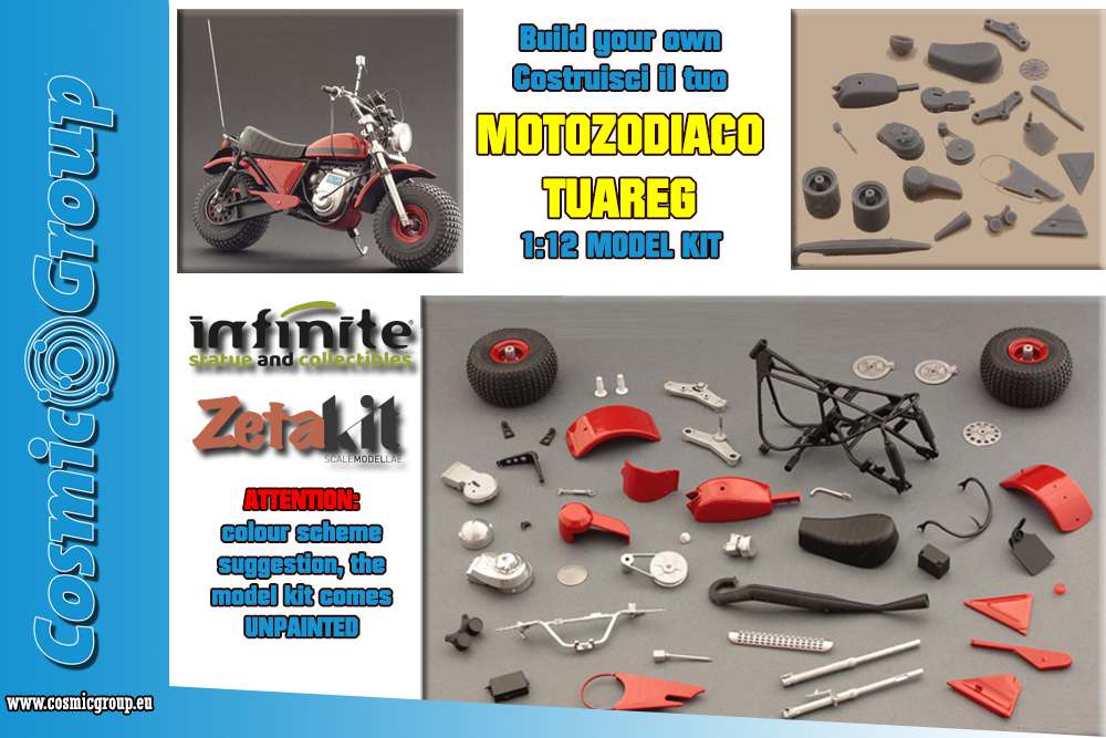 Tuareg Moto Zodiaco Modellkit 1/12 infinite statue