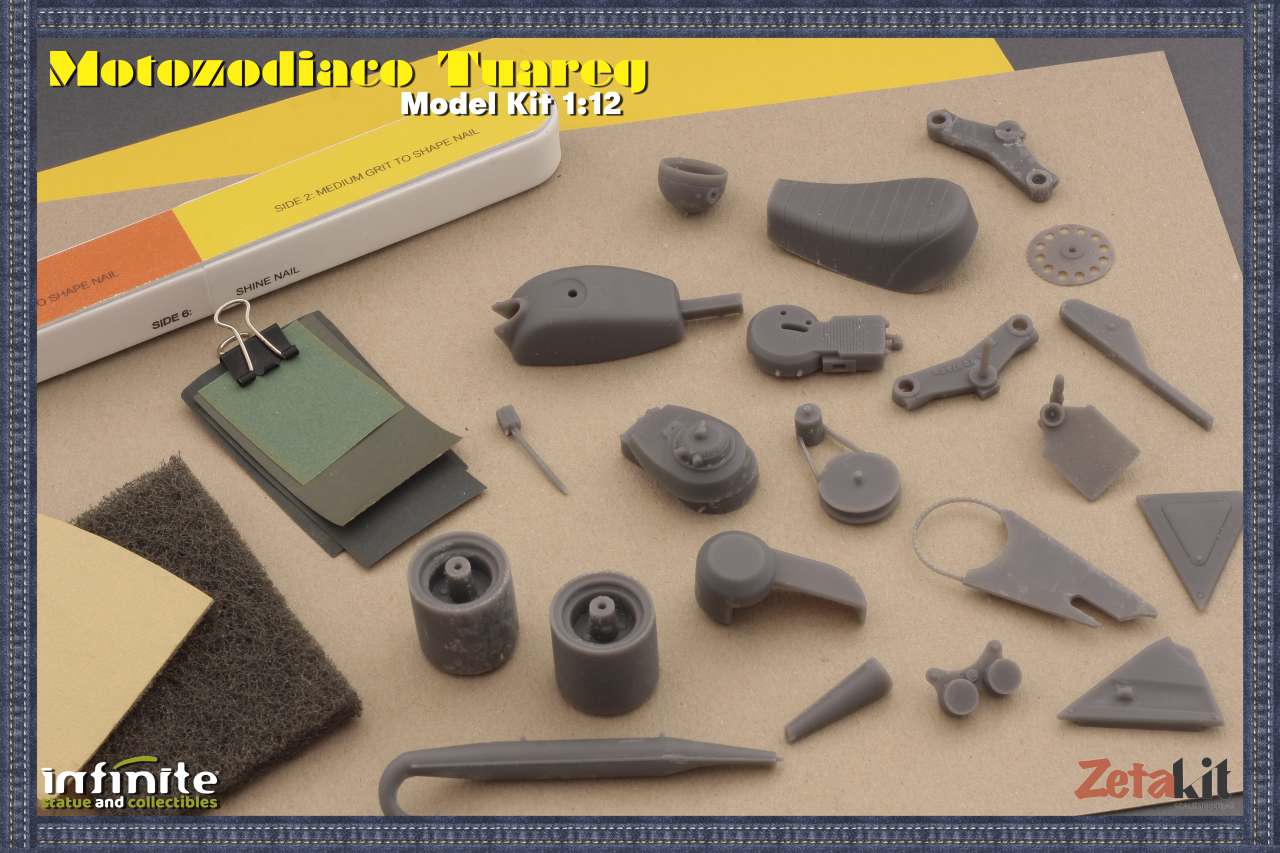 Tuareg Moto Zodiaco Modellkit 1/12 infinite statue