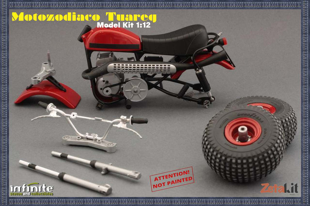 Tuareg Moto Zodiaco Modellkit 1/12 infinite statue