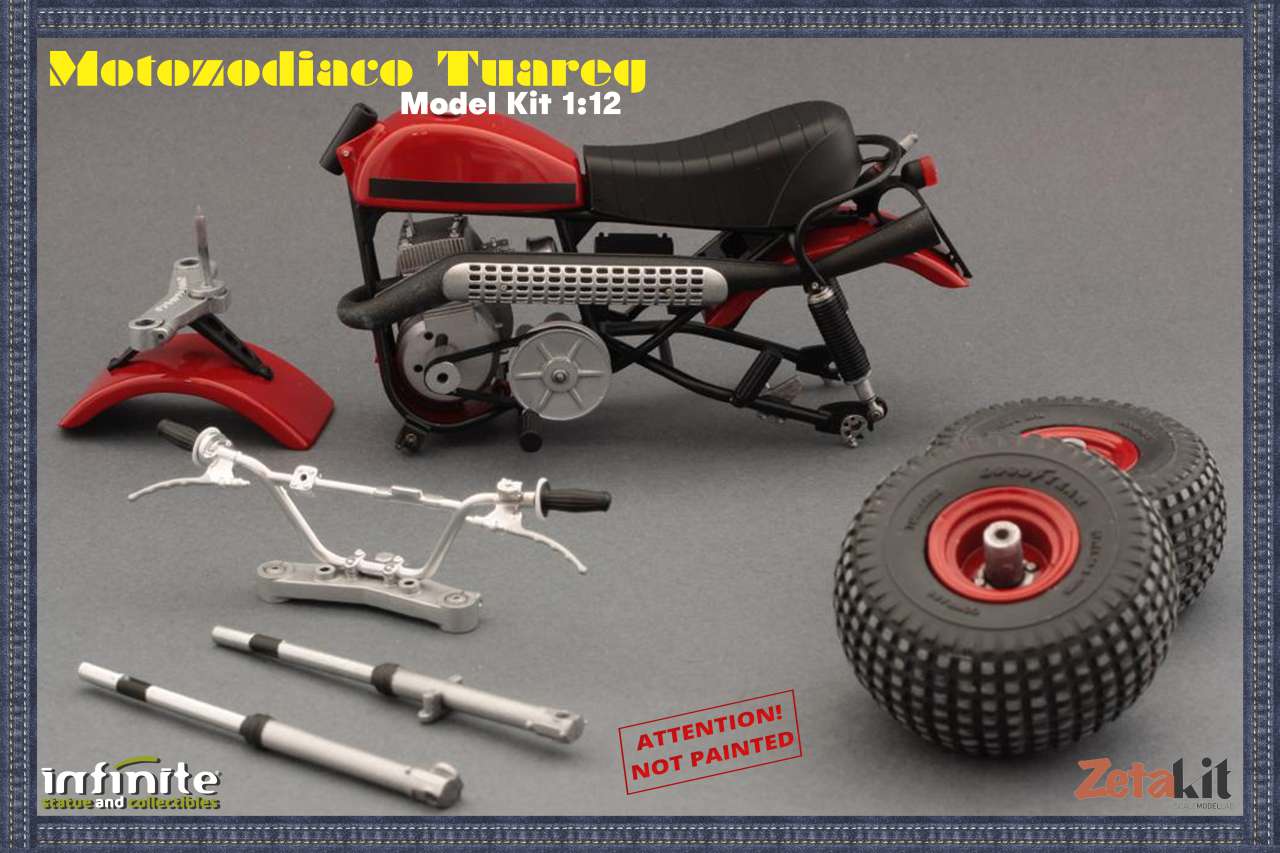 Tuareg Moto Zodiaco Modellkit 1/12 infinite statue