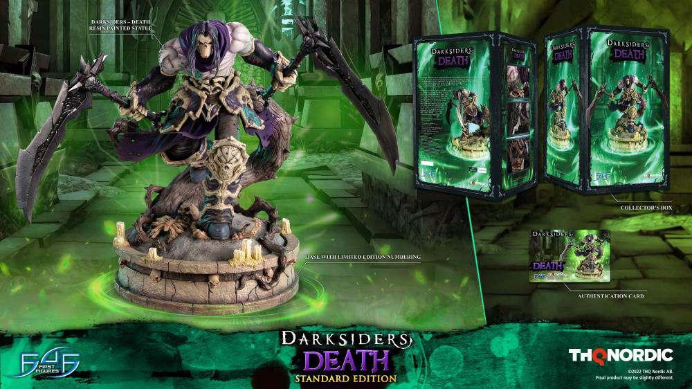 Darksiders Death Statue - Collectible Figurine - Robotto