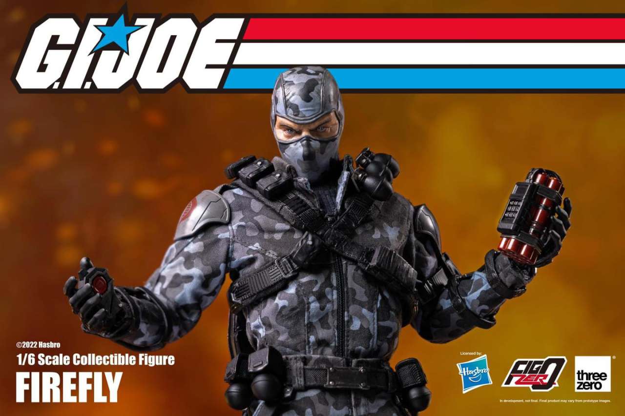 G.I. Joe Firefly 1/6 Scale Collectible Figur threea toys/threezero