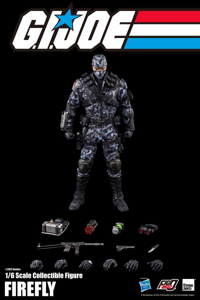 G.I. Joe Firefly 1/6 Scale Collectible Figur threea toys/threezero
