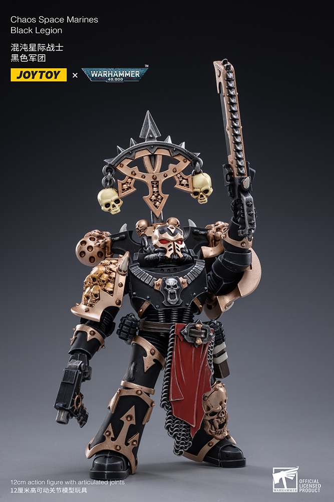 WH40K Chaos Space Marine D 04 AF - 1/18 Skala Figur joytoy