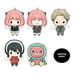 Spy x Family Chokorin Mascot Set - 6 Mini Chibi Figurer megahouse