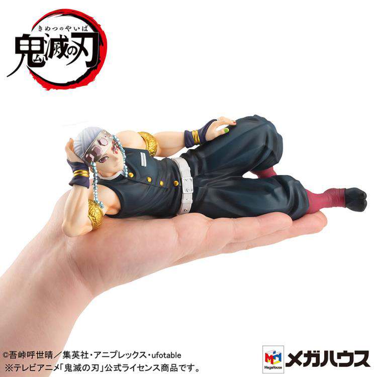 Demon Slayer Uzui Palm Size Staty med Presentkort megahouse