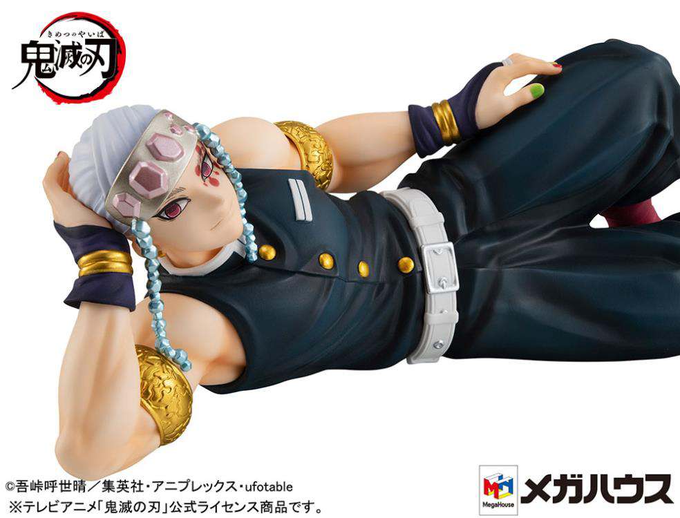 Demon Slayer Uzui Gem Staty i Palmstorlek megahouse