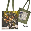 Attack on Titan Eren/Mikasa/Armin Tote Bag popbuddies