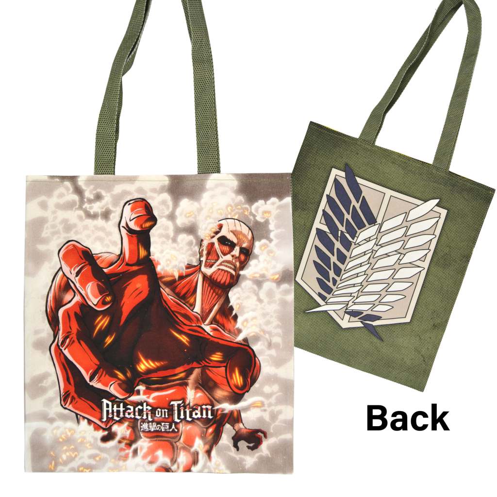 Attack on Titan Colossal Titan Tote Bag popbuddies