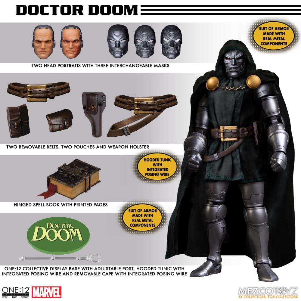One12 Collective Doctor Doom AF - Samlarfigur Robotto