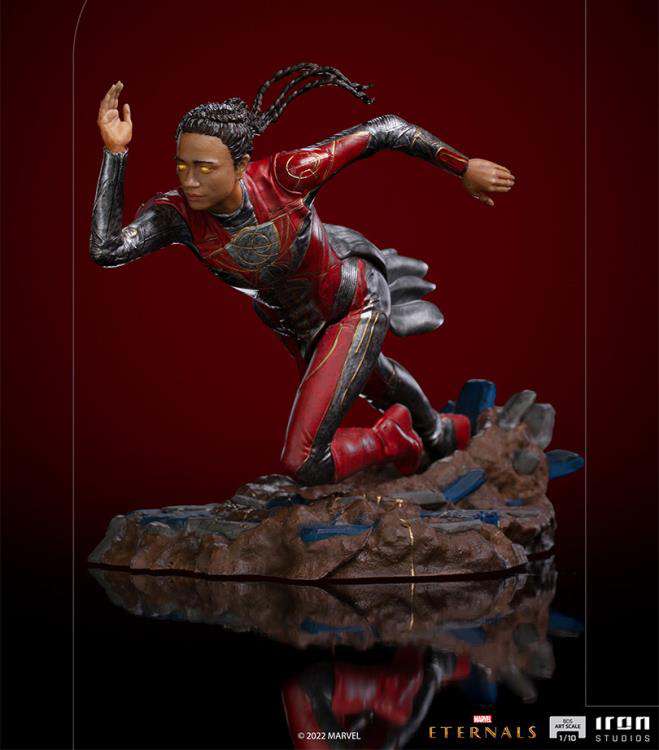 Eternals Makkari 1/10 Staty iron studios