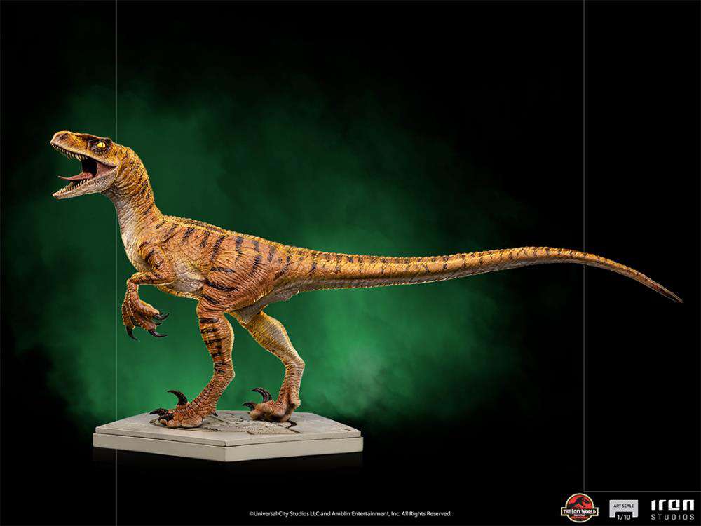 Jurassic World Velociraptor 1/10 Staty iron studios