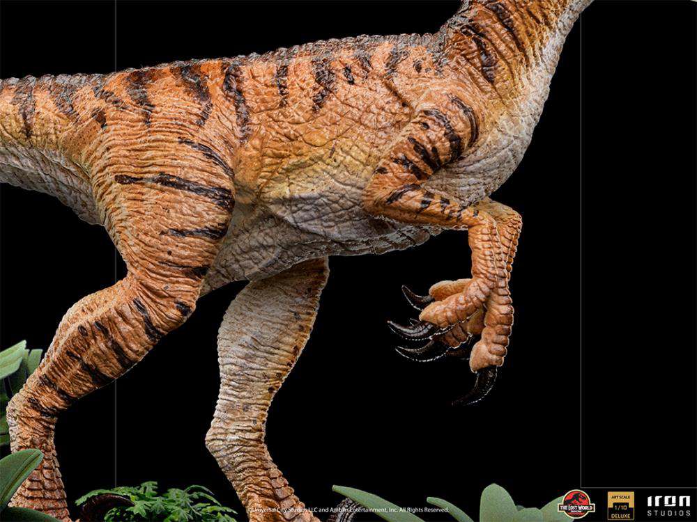 Jurassic World Velociraptor 1/10 DLX Staty iron studios