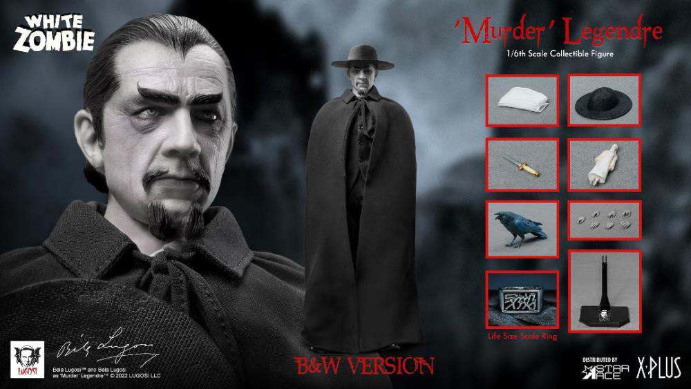 Murder Legendre Bela Lugosi 1/6 B/W Figur star ace