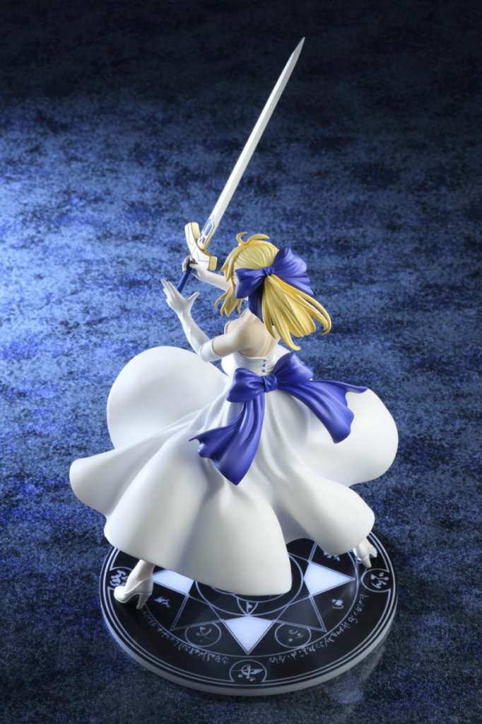 Fate / stay night Saber White Dress Renewal Figur bellfine