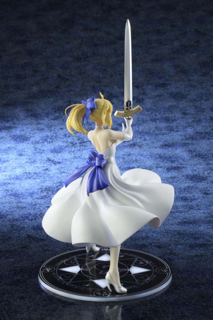 Fate / stay night Saber White Dress Renewal Figur bellfine