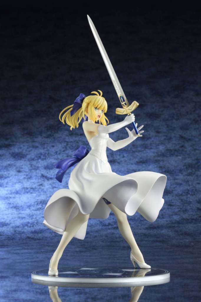 Fate / stay night Saber White Dress Renewal Figur bellfine