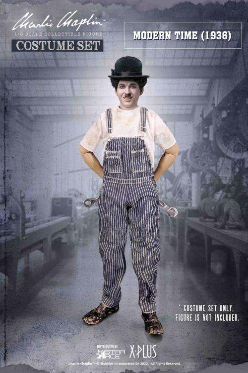 Charlie Chaplin 1/6 Arbetarkostym Set star ace