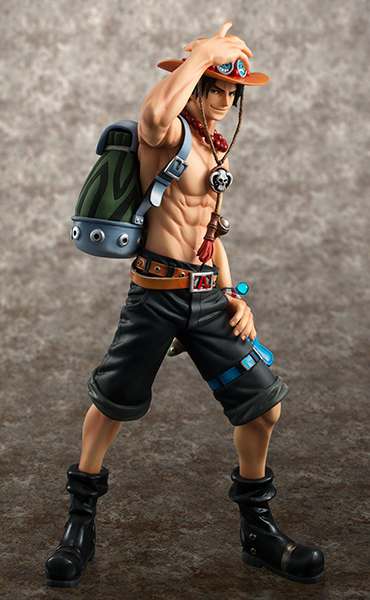One Piece Pop Neodx Portg Ace 10th Rerun Staty megahouse