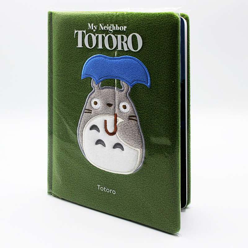 Totoro Gosedjur med Embroderat Journal studio ghibli