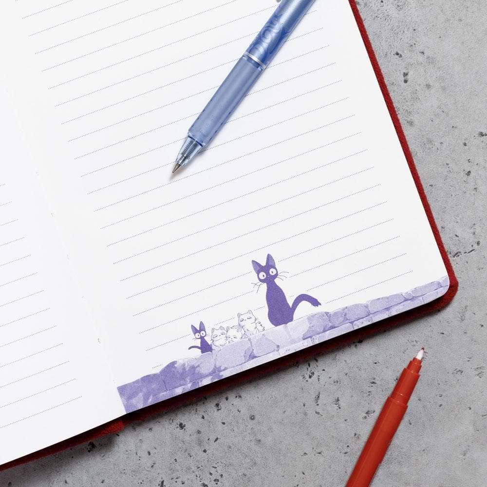 Kiki Leverans Jiji Plush Journal studio ghibli