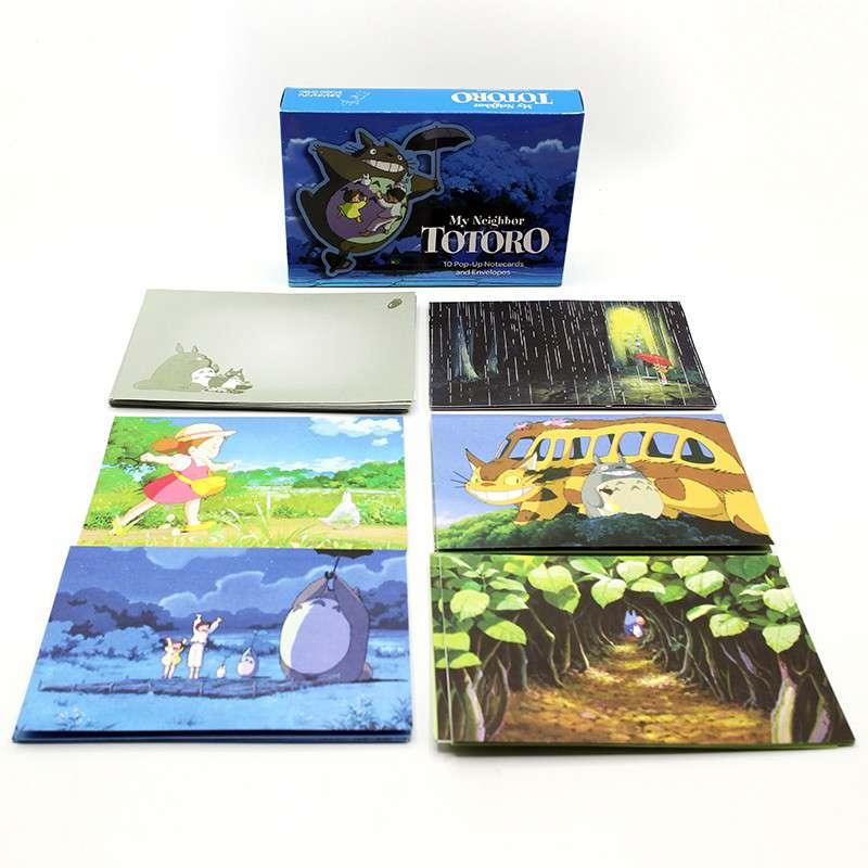 Totoro Pop-up Notecards Set (10) - Robotto