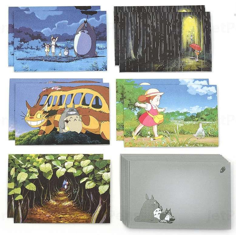 Totoro Pop-up Notecards Set (10) - Robotto