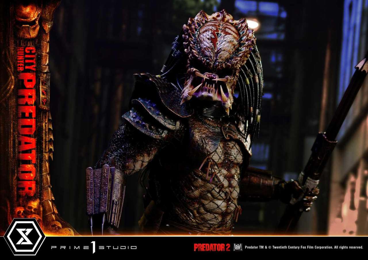 Predator 2 City Hunter Mus Bonus DLX Sta - Exklusiv Samlarfigur prime 1