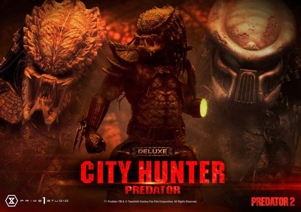 Predator 2 City Hunter Mus Bonus DLX Sta - Exklusiv Samlarfigur prime 1
