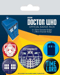 Doctor Who Exterminate Emblem Pin Pack - Robotto