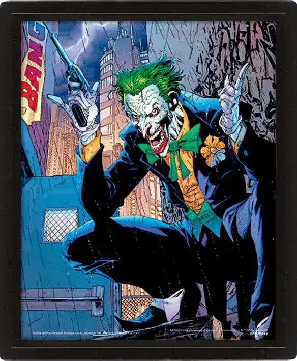 JOKER DC POSTER 3D