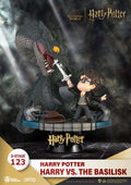 D-stage Harry Potter Staty: Harry vs Basilisk beast kingdom