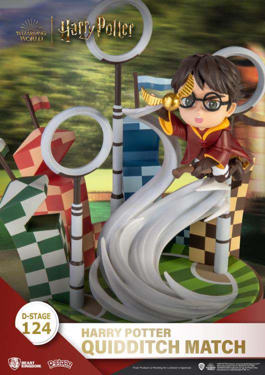 D-Stage Harry Potter Quidditch Match Staty beast kingdom