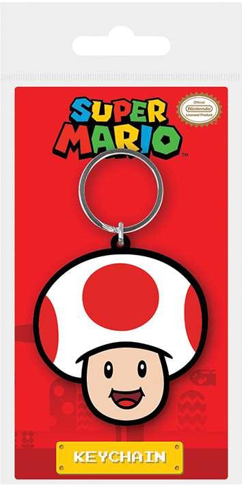 Super Mario Toad Gummikeyring - Robotto
