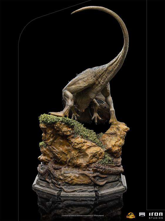 Jurassic World Dilophosaurus 1/10 Staty iron studios