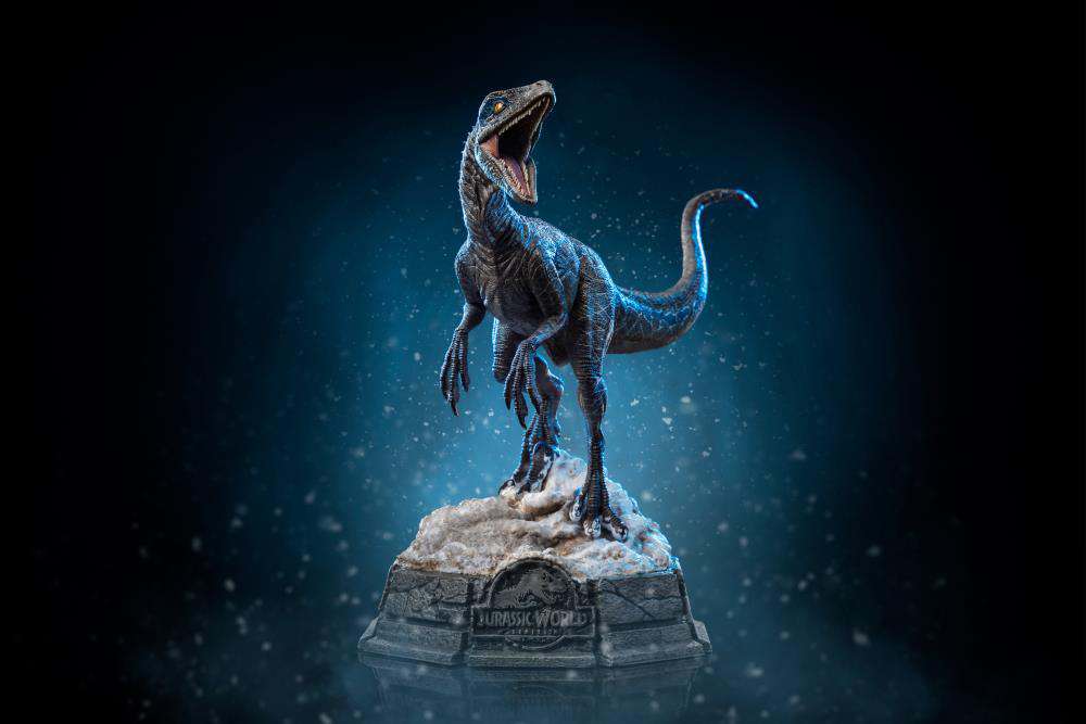 Jurassic World Dominance Blue 1/10 Staty iron studios