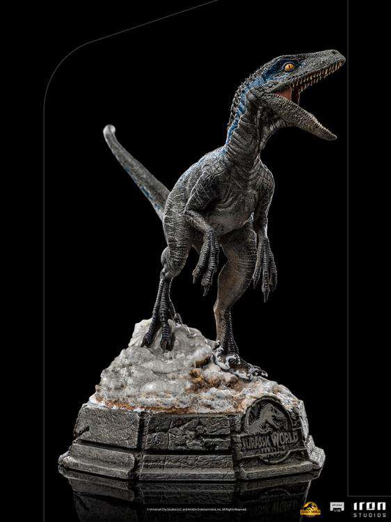 Jurassic World Dominance Blue 1/10 Staty iron studios