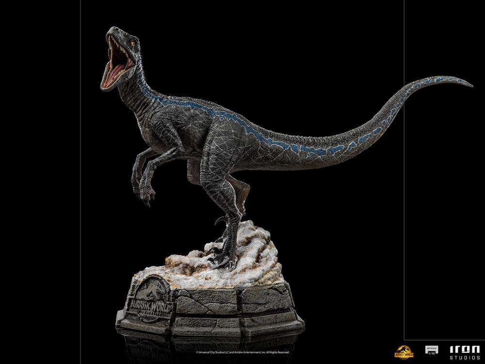 Jurassic World Dominance Blue 1/10 Staty iron studios