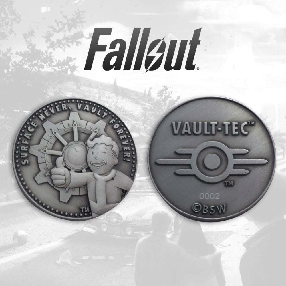 Fallout Limited Edition Coin – Samlarmynt för Fans fanattik